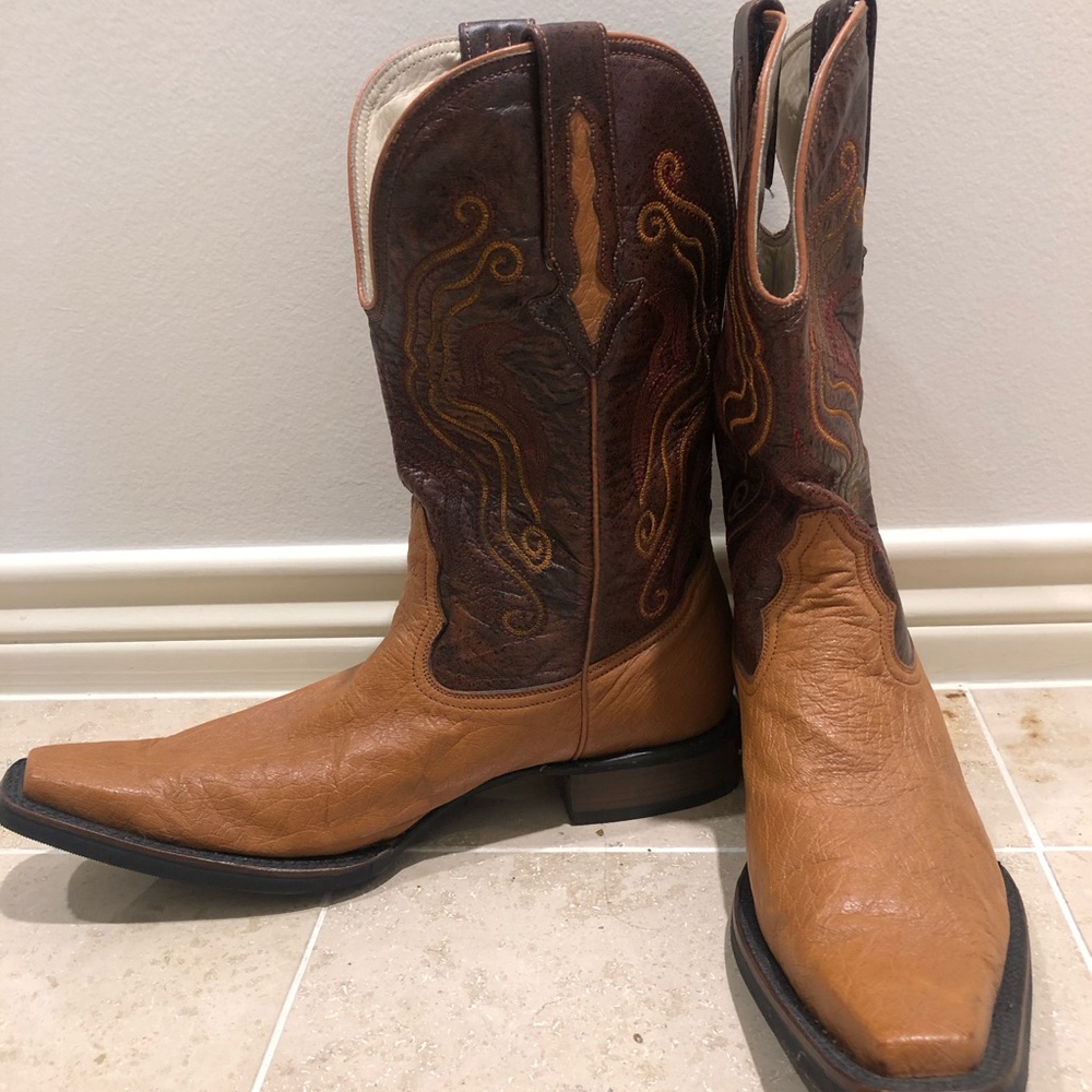 Original Fonseca exotic skin boots.